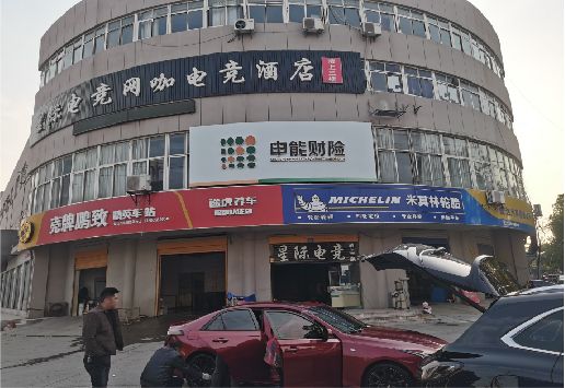 石柱铝塑板门头